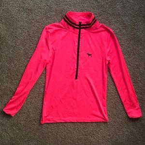 Victoria Secret Pink Ultimate Half Zip Sweatshirt
